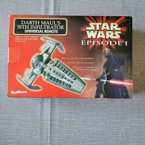Darth Maul’s Sith Infiltrator Universal Remote Control - Star Wars Episode 1